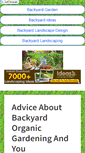 Mobile Screenshot of growbackyardgarden.com